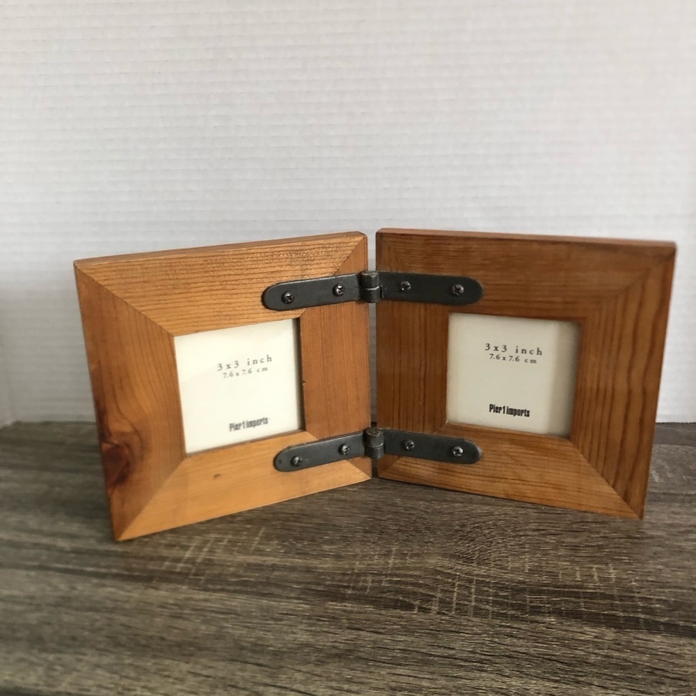 Pier 1 Imports Rustic Wooden Photo Frames